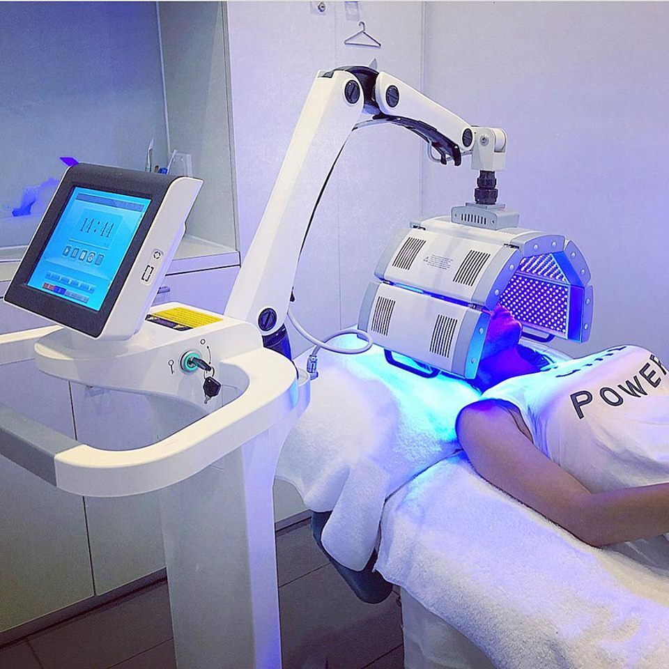 PDT LED Red Yellow Blue Infrared Facial Photodynamic Therapy System