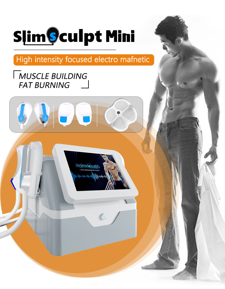 4 handle RF optional Muscle Stimulation Fat Removal machine