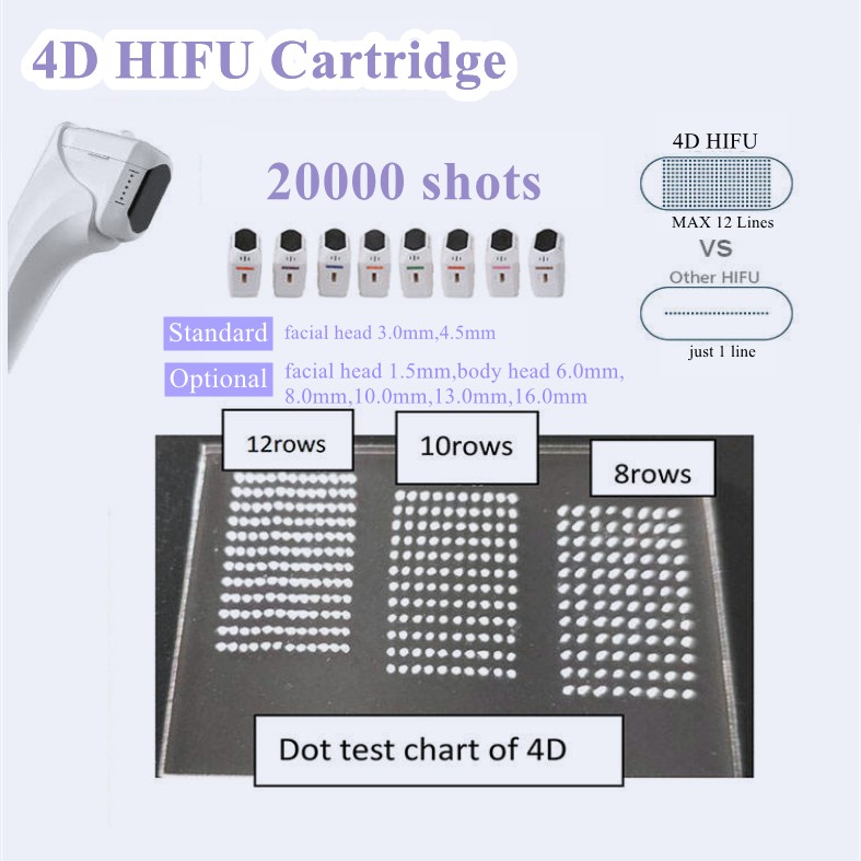 2021 New Arrival 6 in 1 4D HIFU Beauty Machine