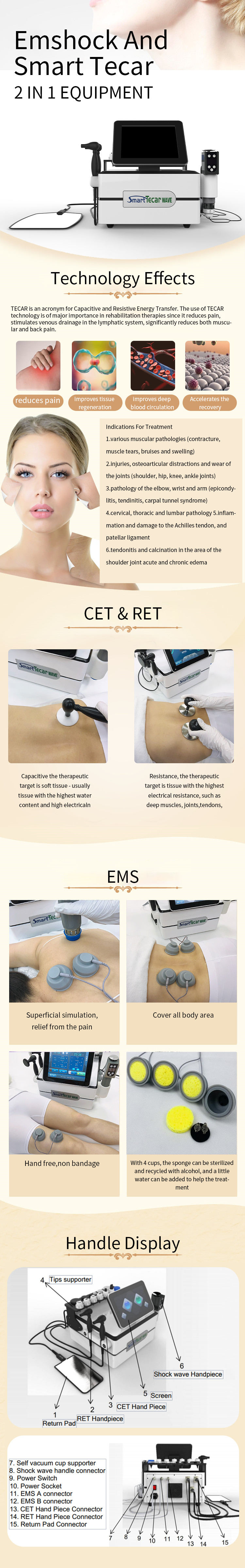 Tecar Shockwave Machine