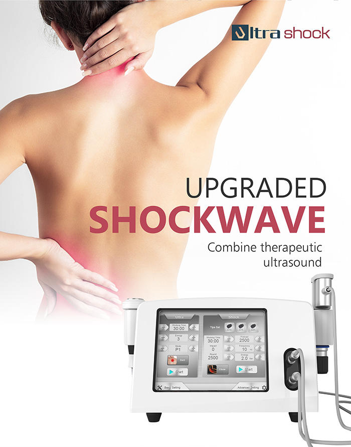 2 in 1 Ultrasound Shockwave machine