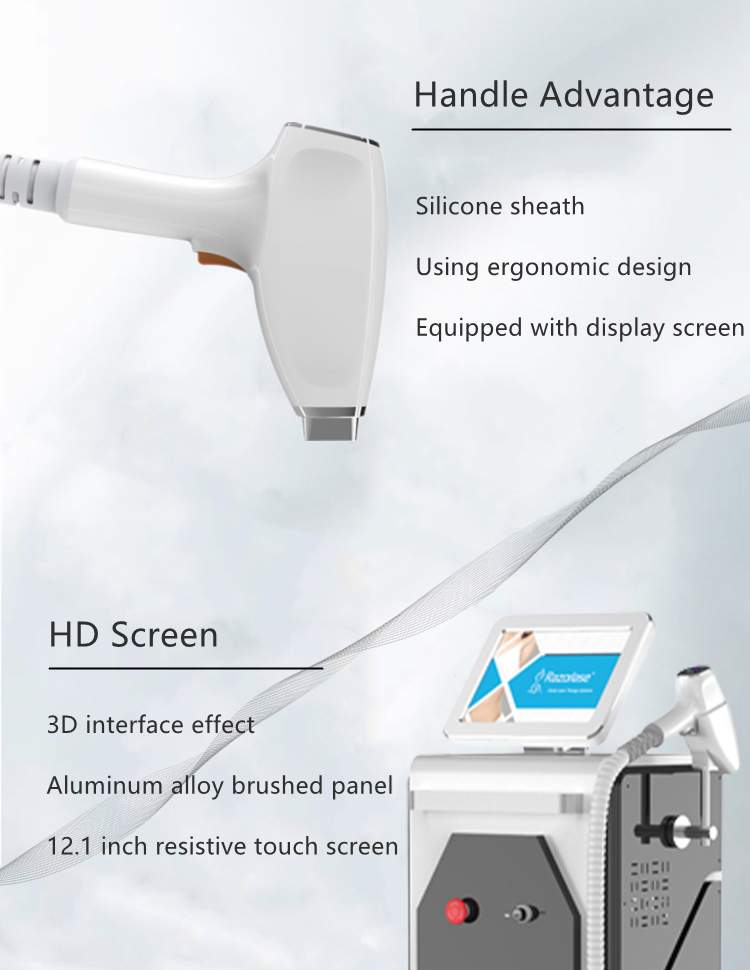 Razorlase SDL-K Plus 1000W 808 nm Diode Laser Hair Removal Machine