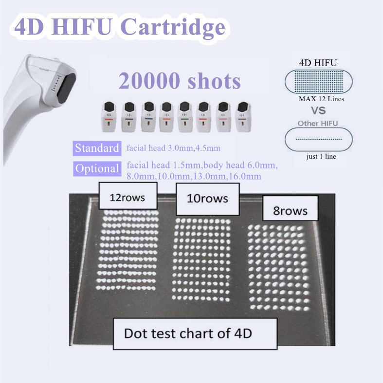 4D HIFU 6 In 1 Machine