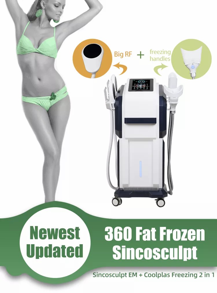 Fat freezing EM-Sculpt 2 in 1 MACHINE