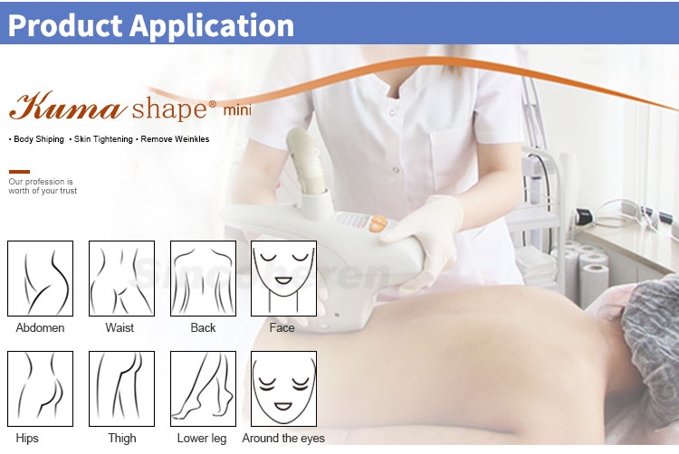 Portable Kumashape RF Cavitation Shaping Skin Tightening Machine