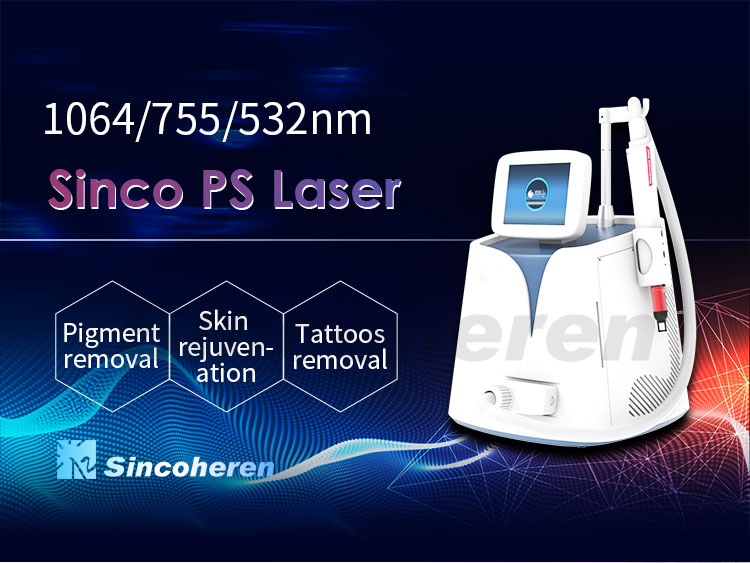 New Portable Pico Laser Tattoo Removal Skin Resurfacing Factory Machine