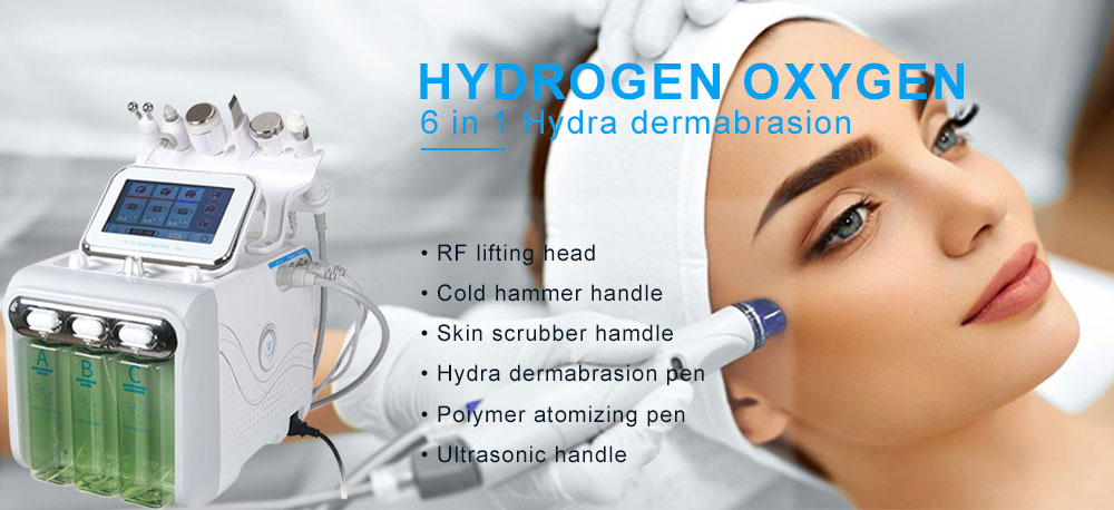 Hydra Beauty 6 In 1 Oxygen Facial Skin Care Machine