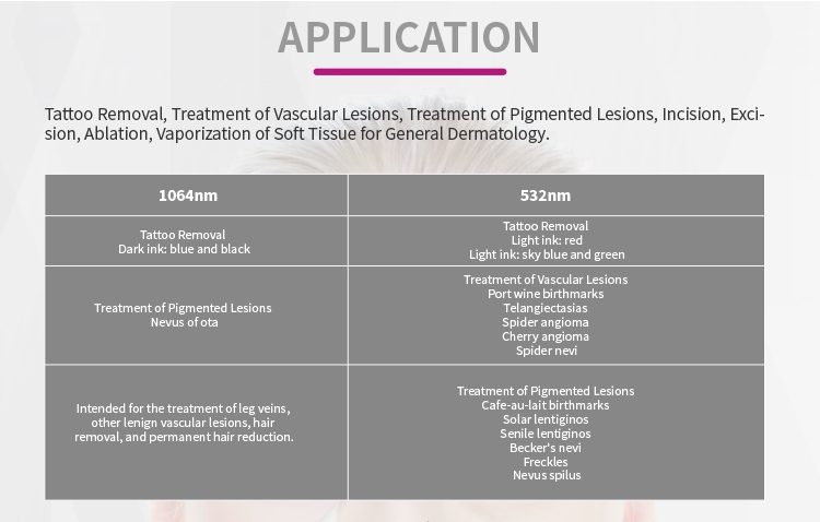 Multi Pulse Q-Switched Nd:YAG Laser Therapy Machine