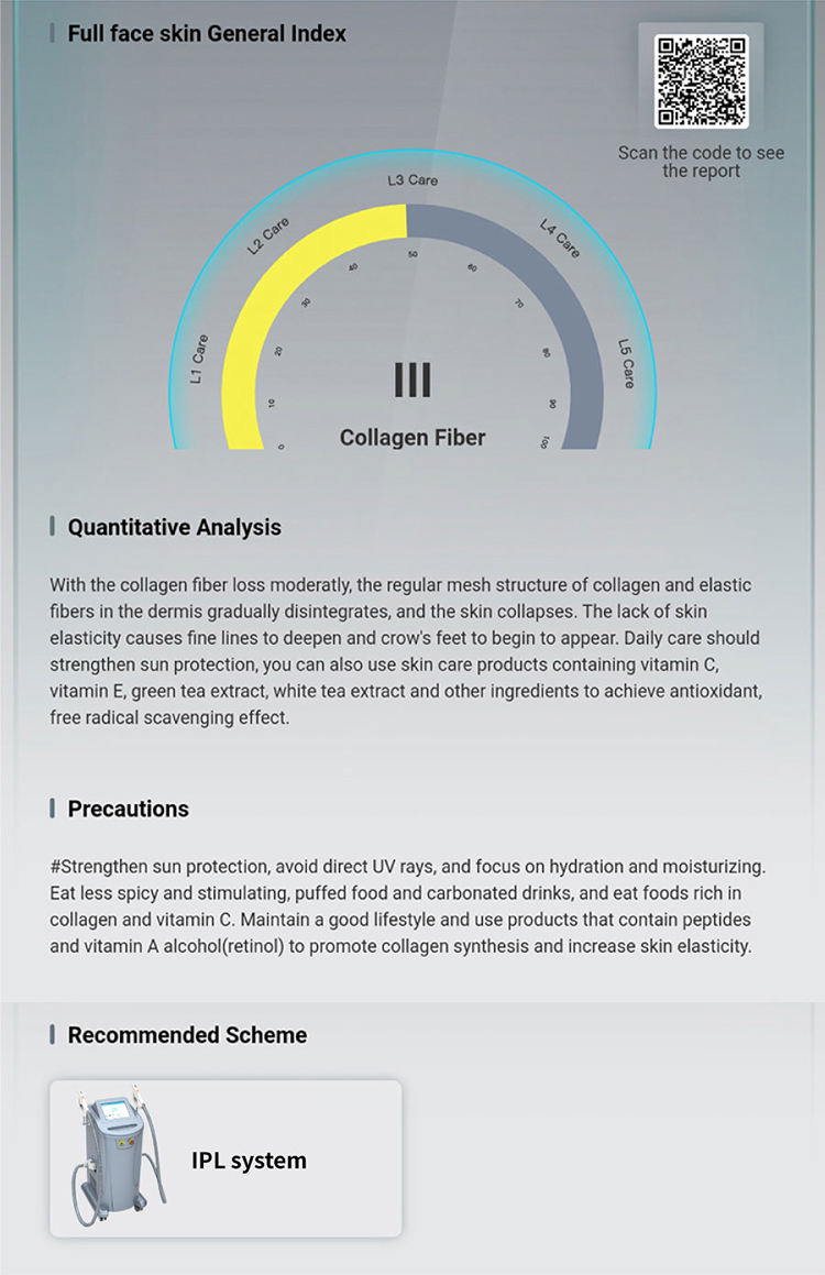 Newest Intelligence Skin Analyzer HD Pixel