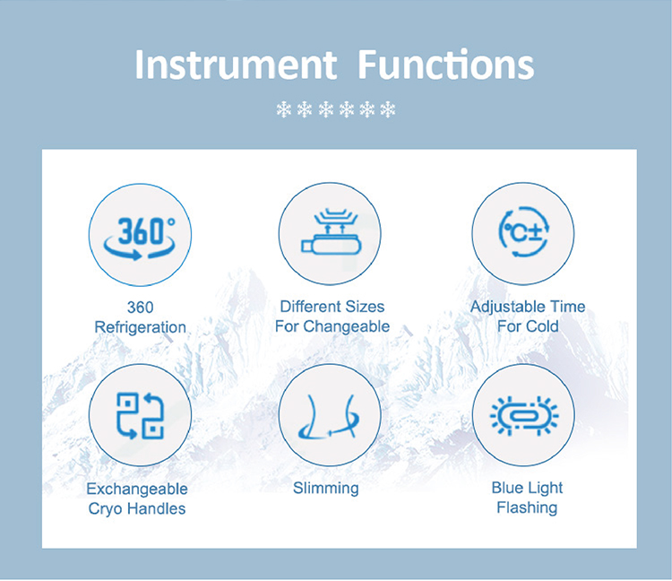 360° Coolplas Cryolipolysis Fat Freezing Machine