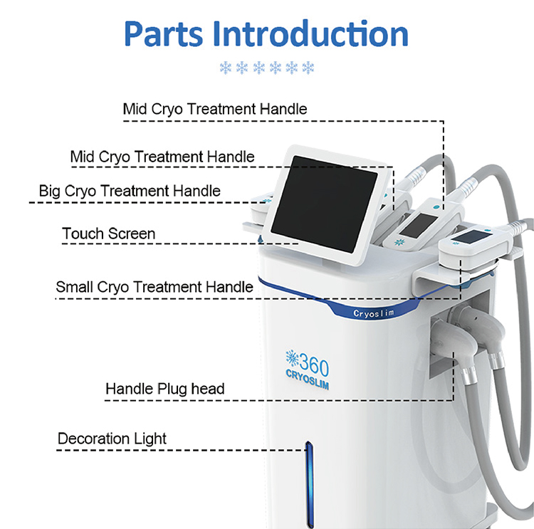 360° Coolplas Cryolipolysis Fat Freezing Machine