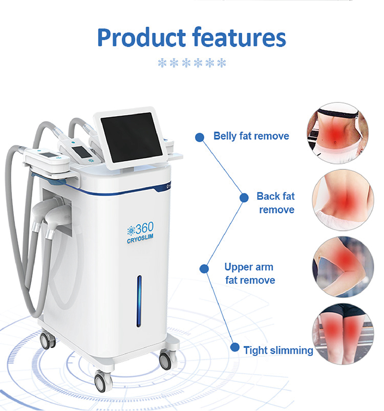 360° Coolplas Cryolipolysis Fat Freezing Machine