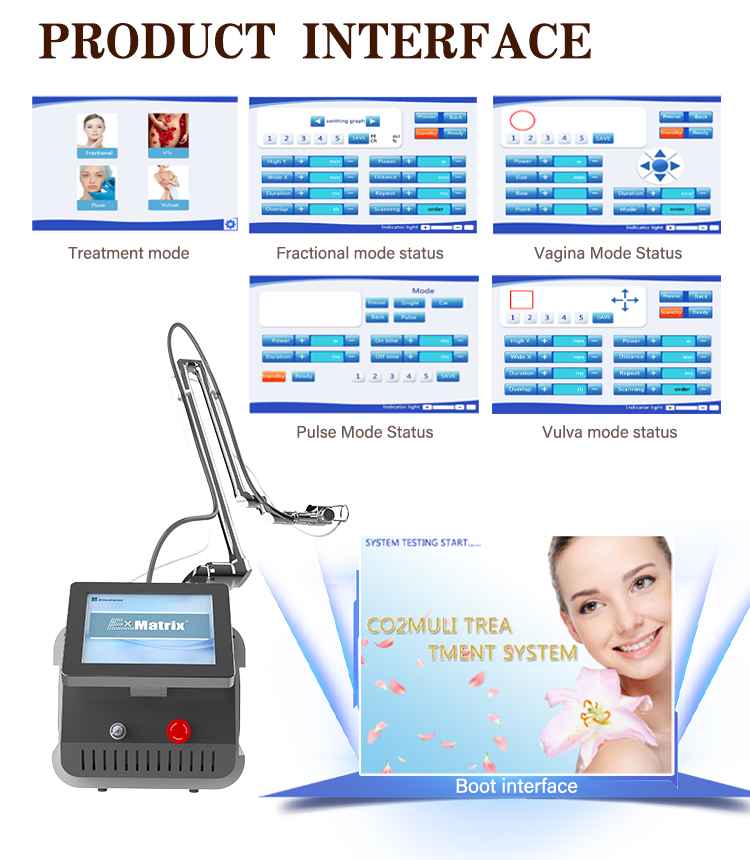 Portable CO2 Laser Fractional Machine