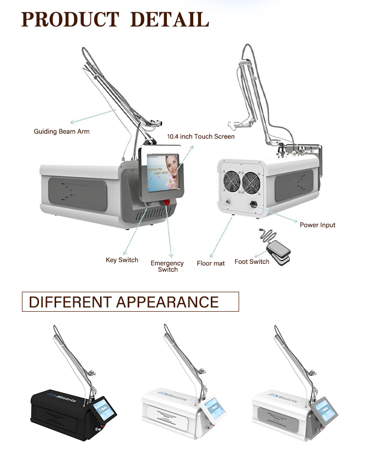 Portable CO2 Laser Fractional Machine