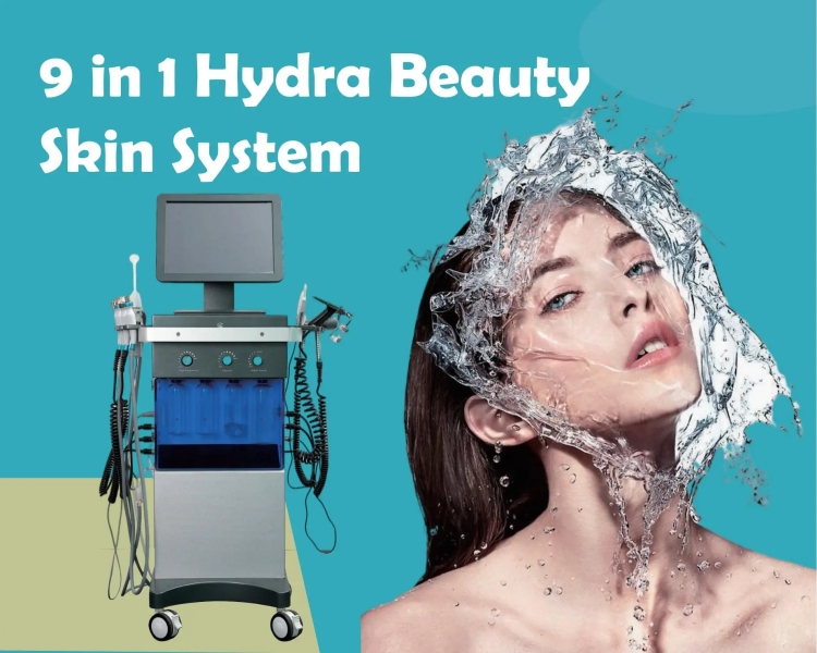 9 In 1 Hydra Facial Beauty Machine