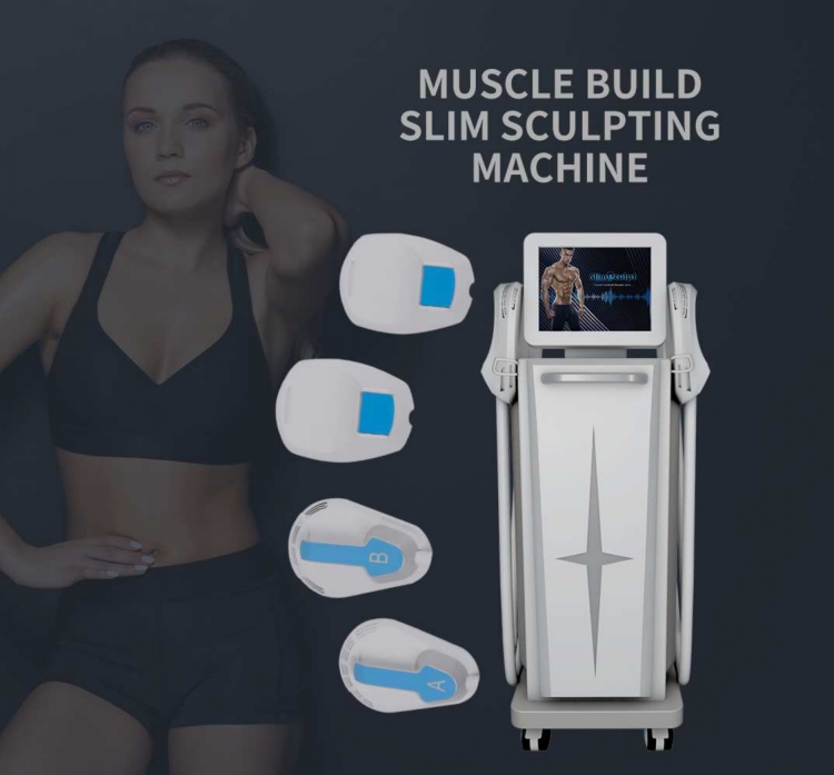 Muscle Build EMS Slim Sculpting Vertical Machine