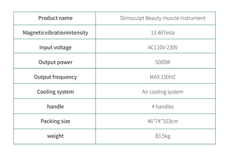 Muscle Build EMS Slim Sculpting Vertical Machine