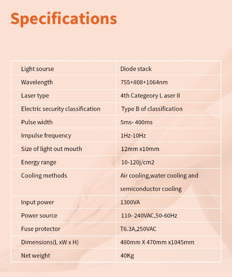 Diode Laser Perment Hair Removal Machine SDL-C