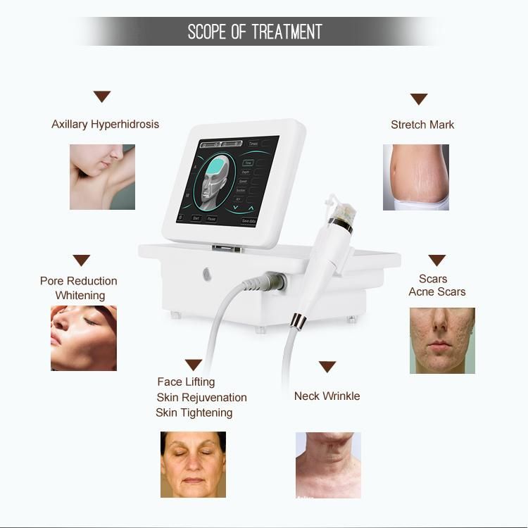 How does Rf fractional micro needle work?