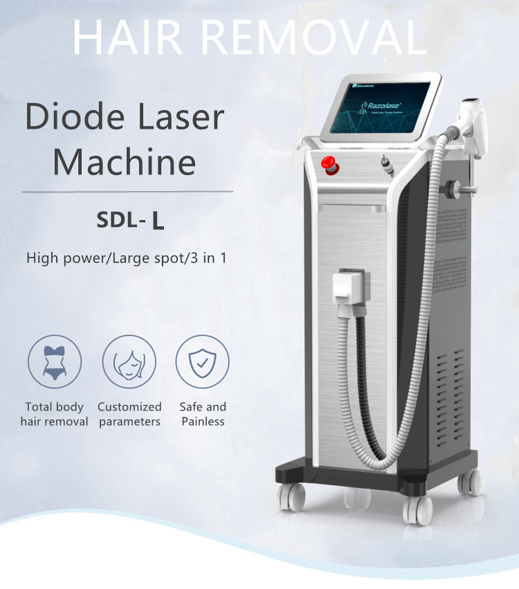 This machine's diode laser technology ensures minimal discomfort and downtime for patients. This machine's diode laser technology ensures minimal discomfort and downtime for patients.