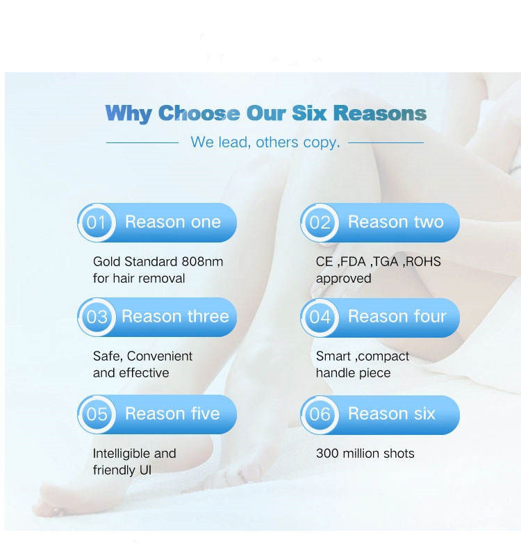 This machine's diode laser technology offers superior hair removal results compared to other methods.