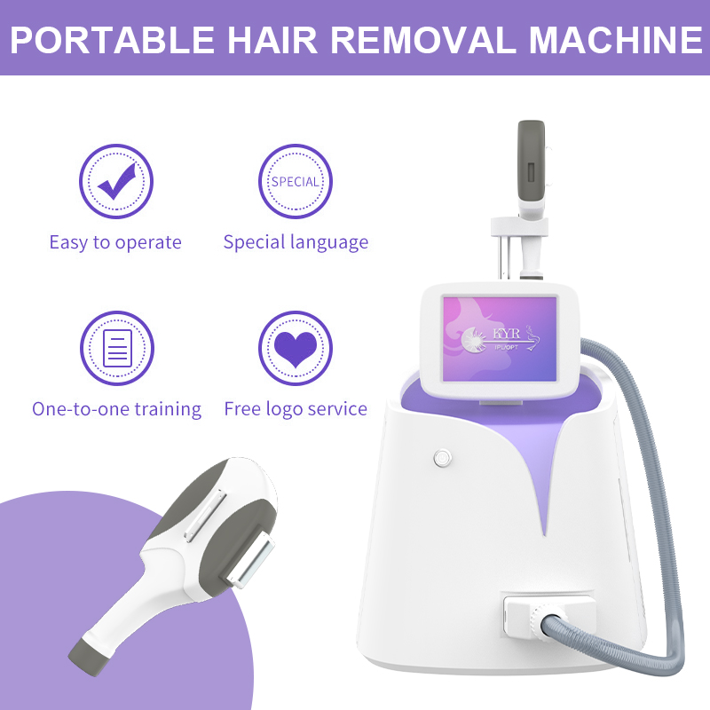 Portable IPL SHR OPT Hair Removal Skin Rejuvenation Machine