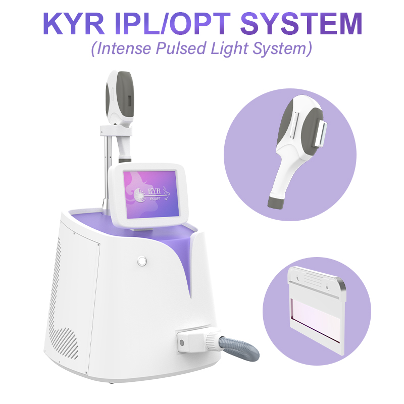 Portable IPL SHR OPT Hair Removal Skin Rejuvenation Machine