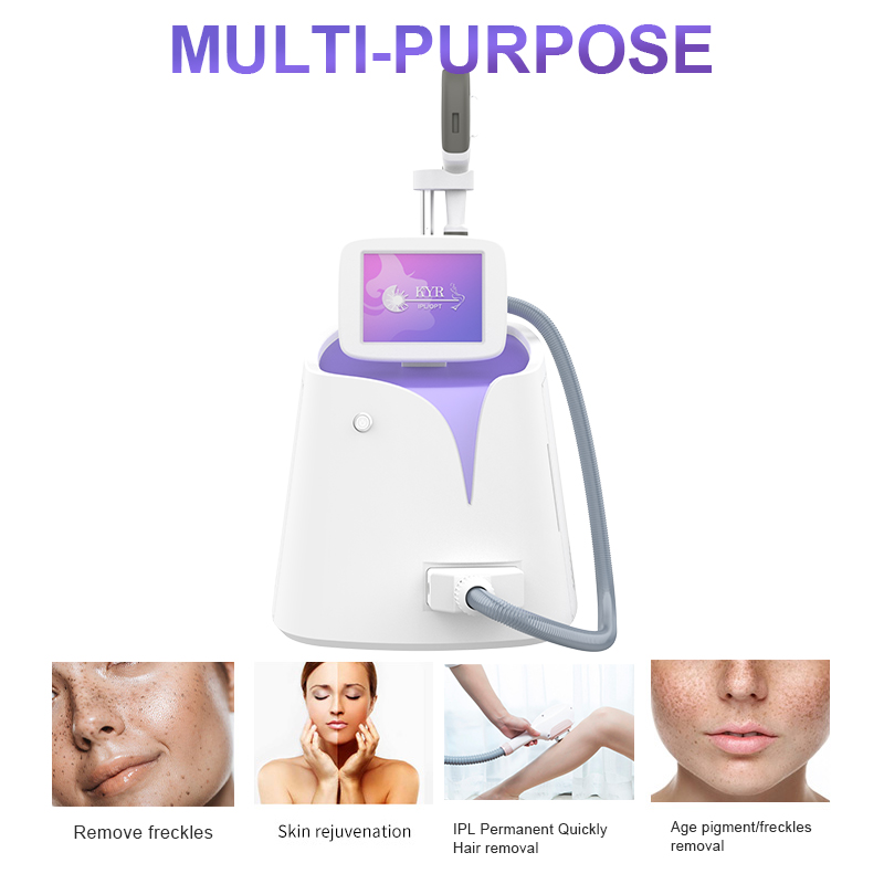 Portable IPL SHR OPT Hair Removal Skin Rejuvenation Machine