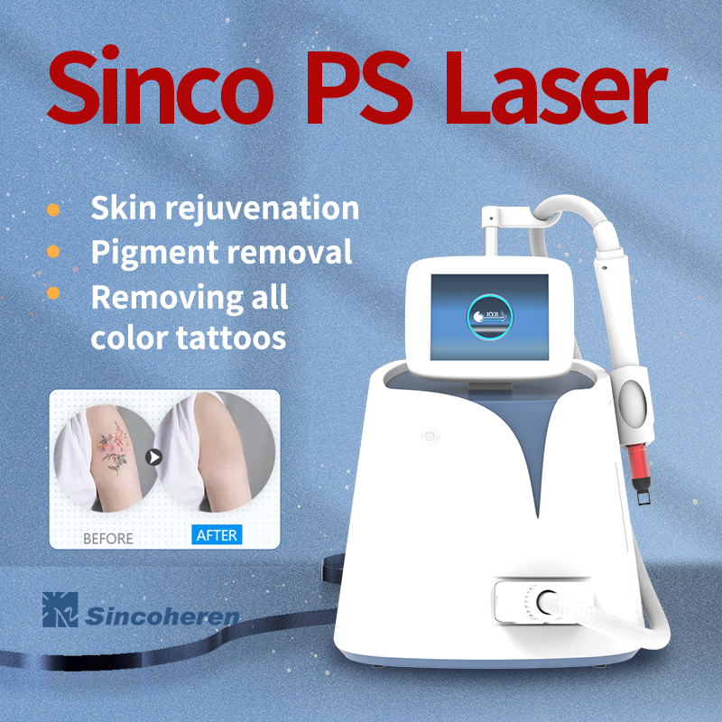 New Portable Pico Laser Tattoo Removal Skin Resurfacing Factory Machine