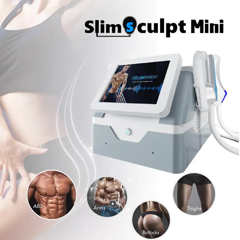 Desktop EMS Body Shaping Machine with 4 Handles